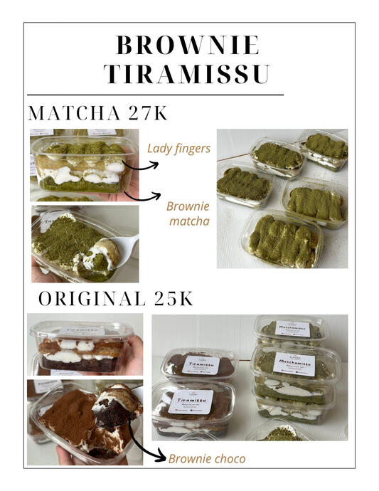 BROWNIE TIRAMISU