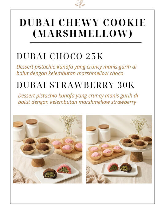 DUBAI CHEWY COOKIE