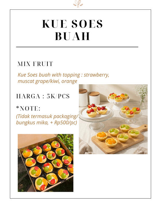 SOES BUAH
