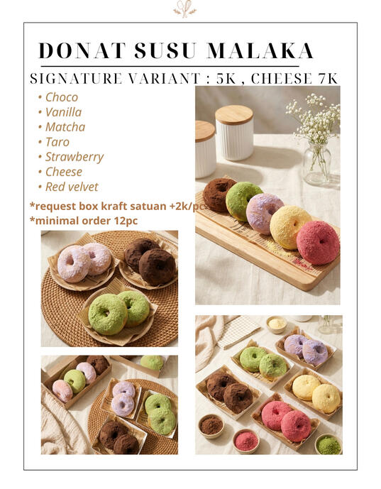 DONAT SUSU MALAKA