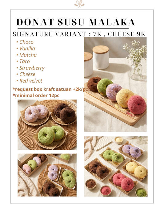 DONAT SUSU MALAKA