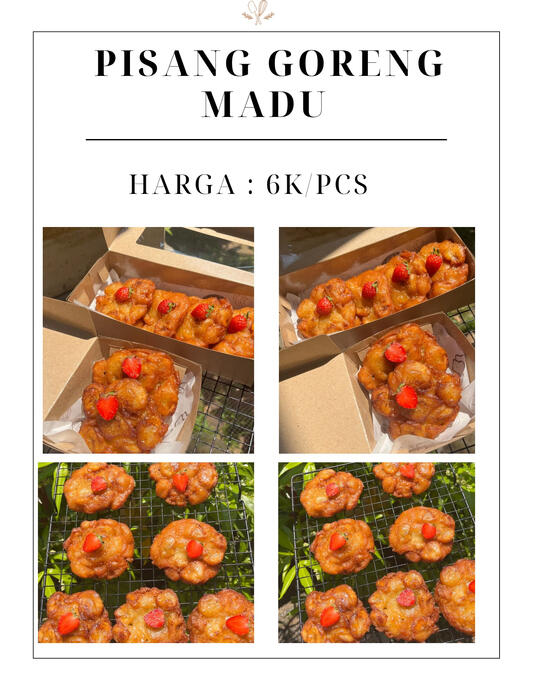 PISANG GORENG MADU